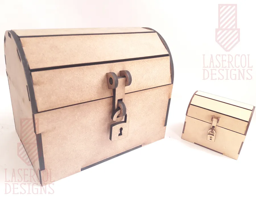 Box Chest (Two Sizes) - Laser Cut Files product image (3)