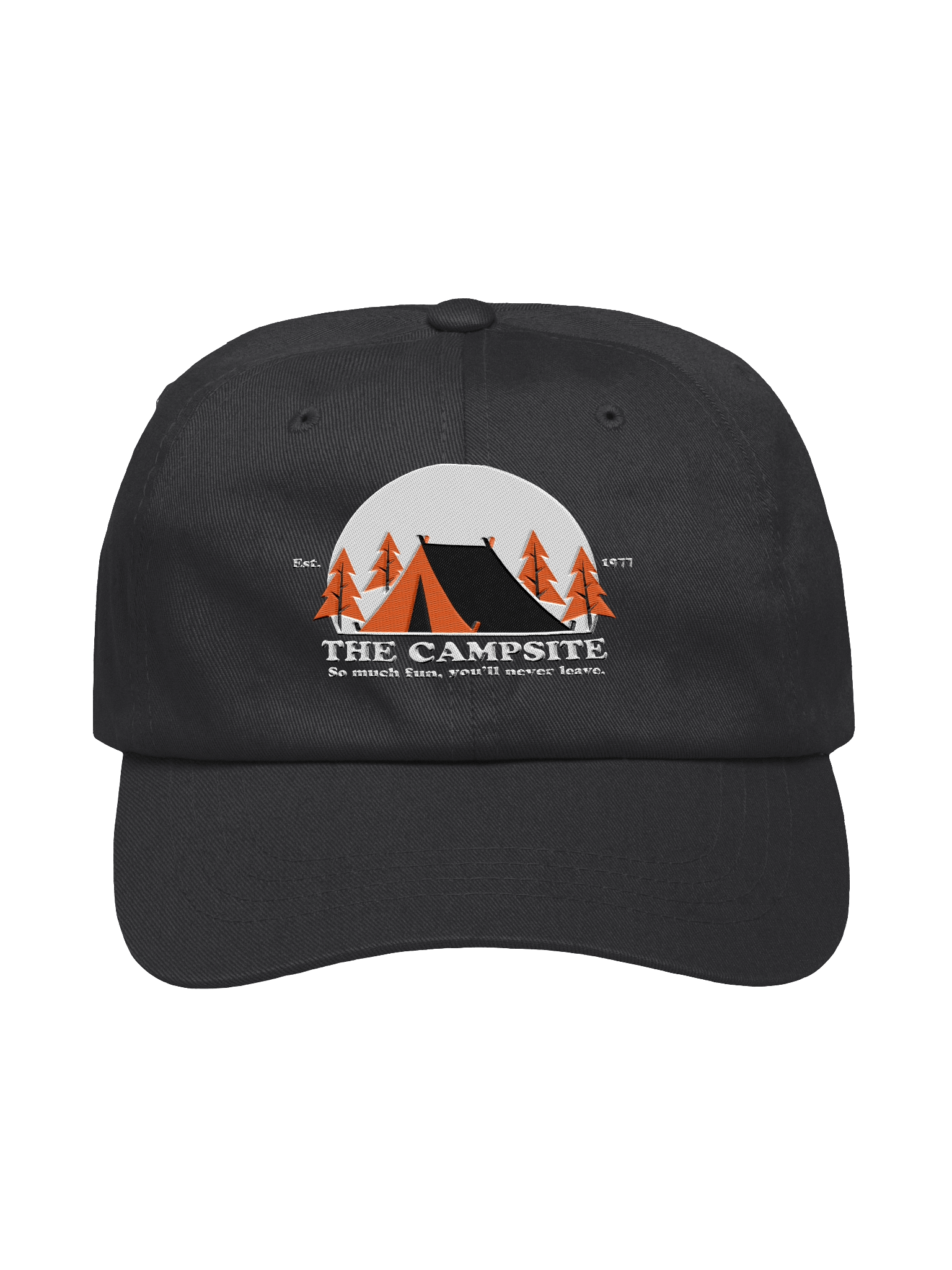 Campsite Embroidered Dad Cap product image (1)