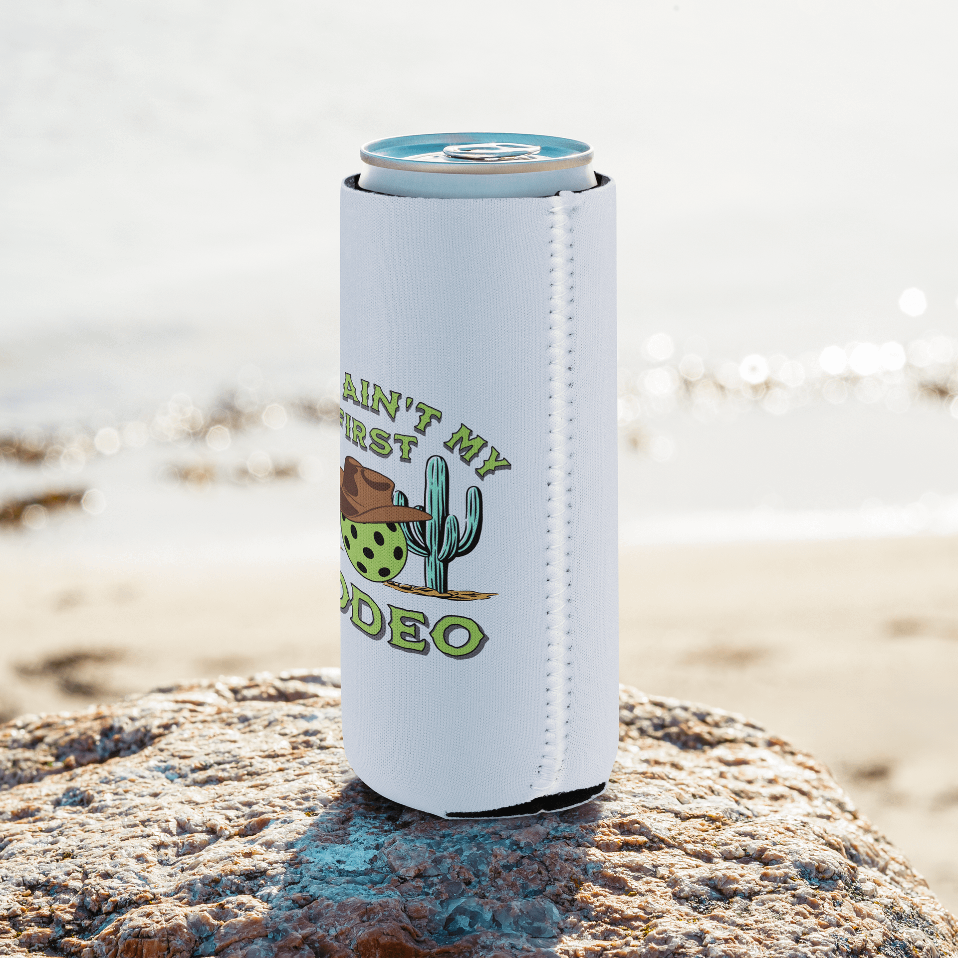 This Aint My First Rodeo Pickleball Rodeo Vibes Can Cooler product image (8)