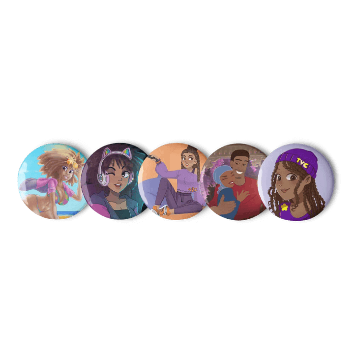 TVC Birthday Pin Set! product image (2)