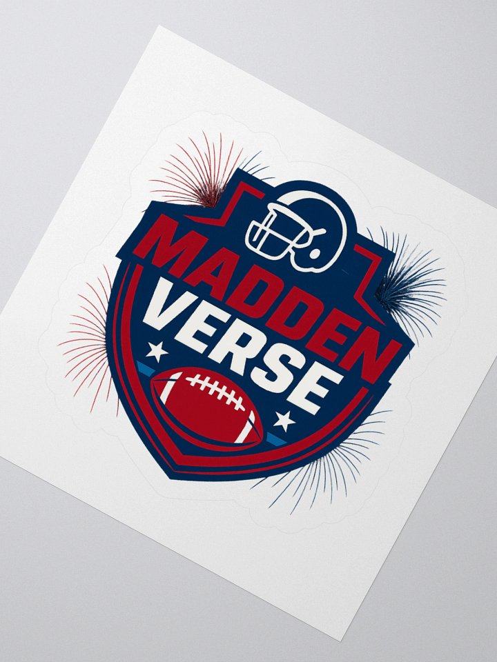 MADDEN VERSE RED WHITE & BOOM 2.0 STICKER product image (2)