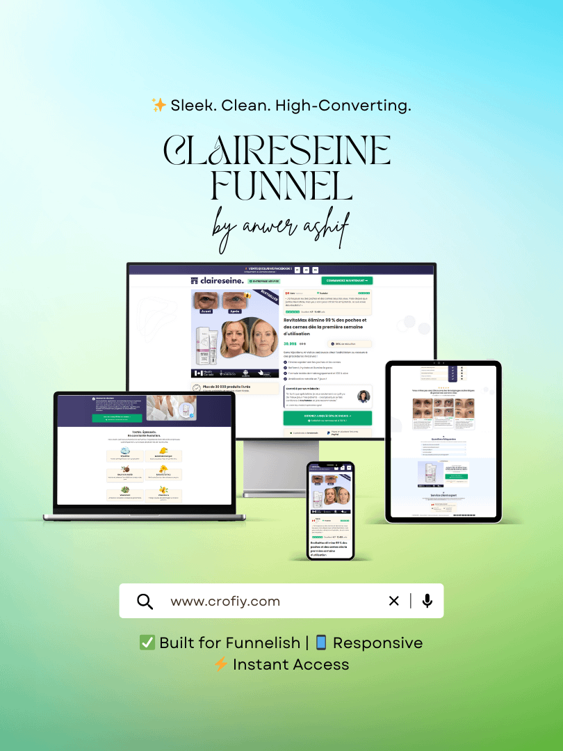 Claireseine Funnelish Templates product image (1)