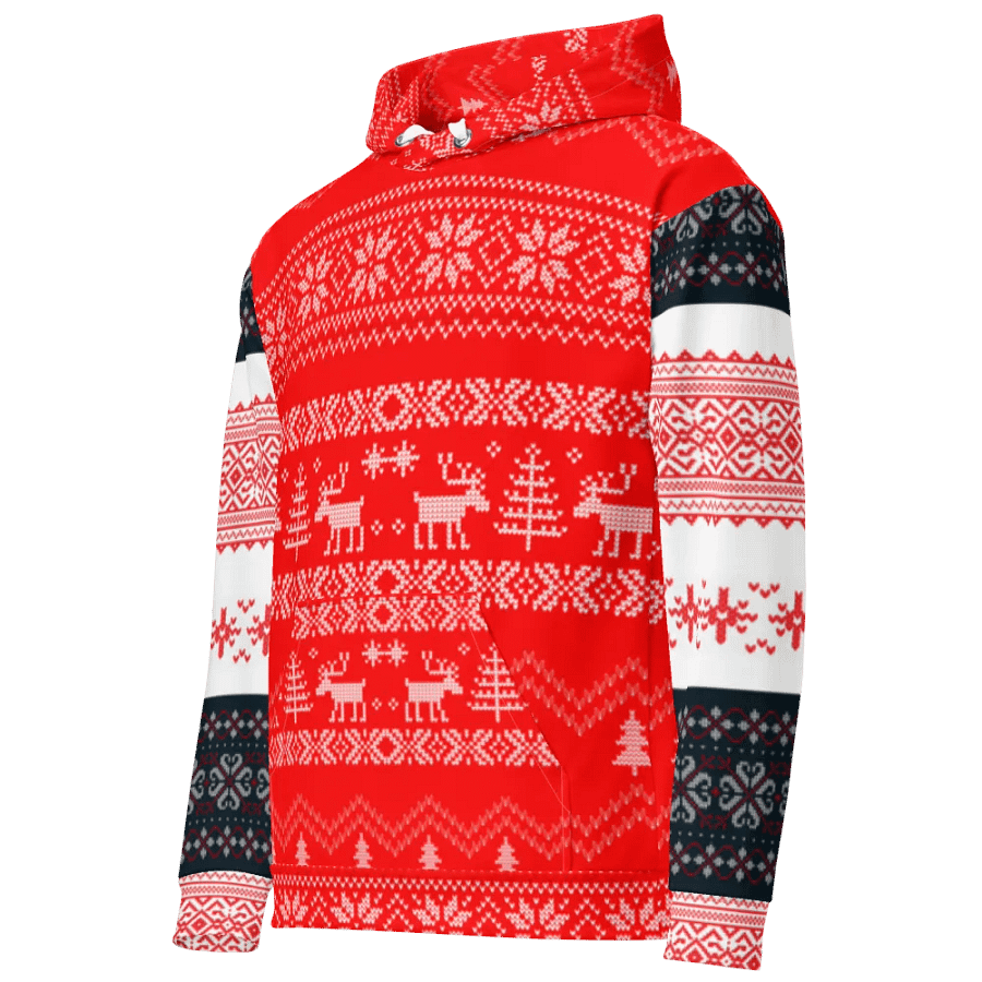 Festive Reindeer All-Over Hoodie product image (12)