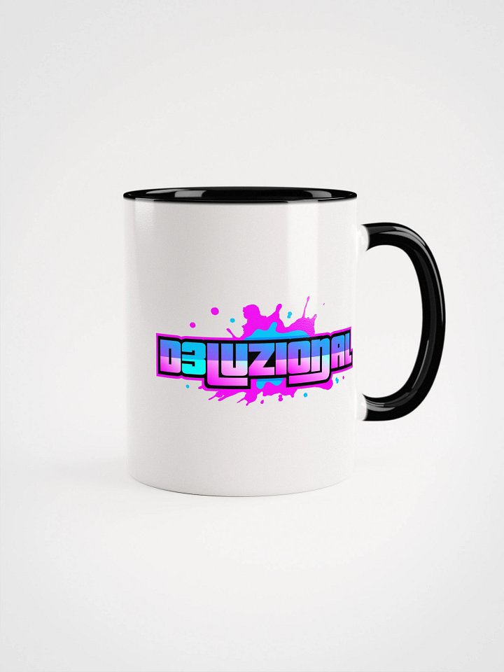 DJ D3LUZIONAL MULTI COLOR COFFEE MUG product image (2)