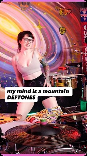 Just minding my mountain on repeat😤 🏔️ 
@vbecunninghvm @deftones 

#deftones #single #newsong #deftonescover #drummer #drums ...