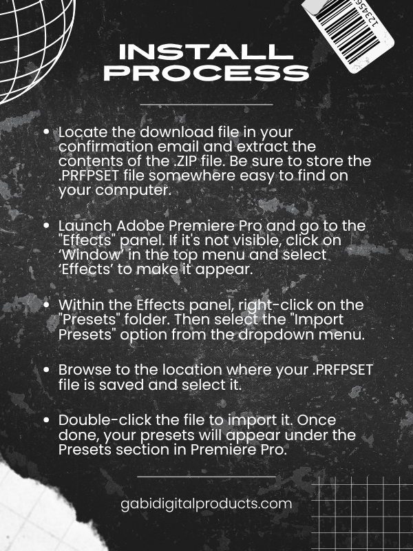 MRR/PLR Premiere SEAMLESS Transitions product image (10)