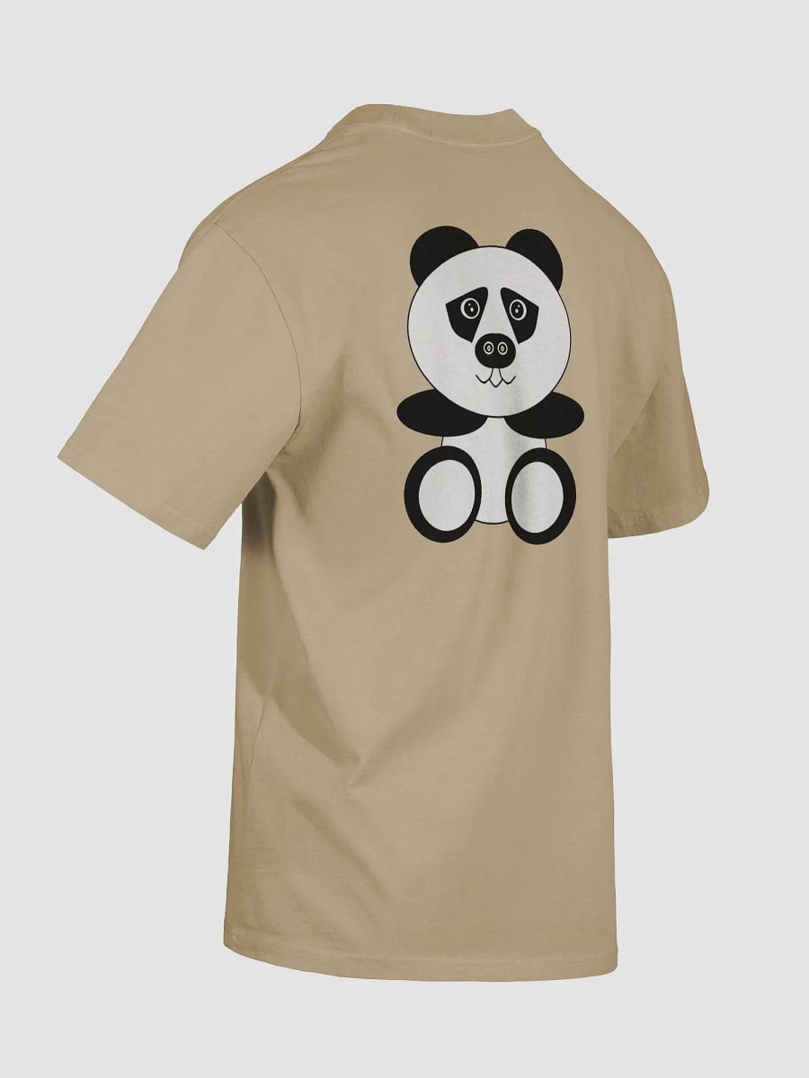Minimalist Panda Line Art Oversized T-Shirt product image (23)