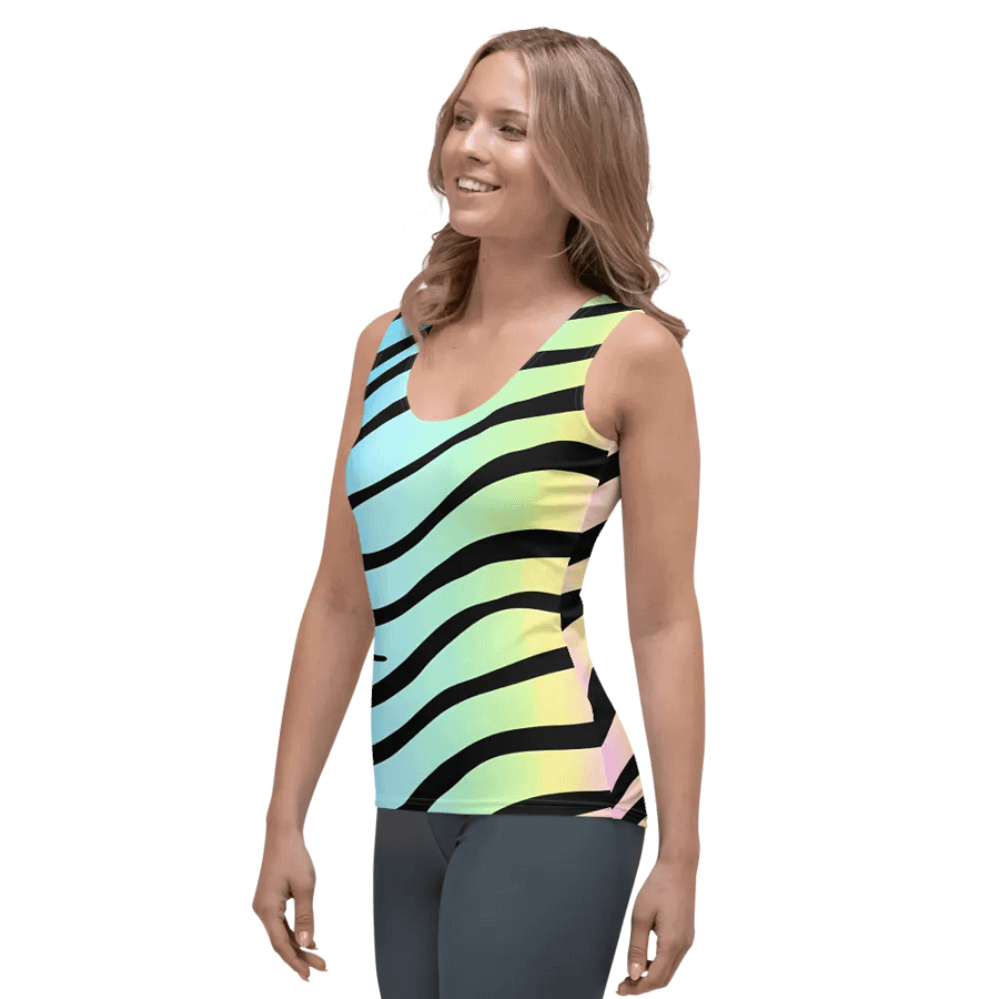 Electric Zebra Womens Tank product image (3)