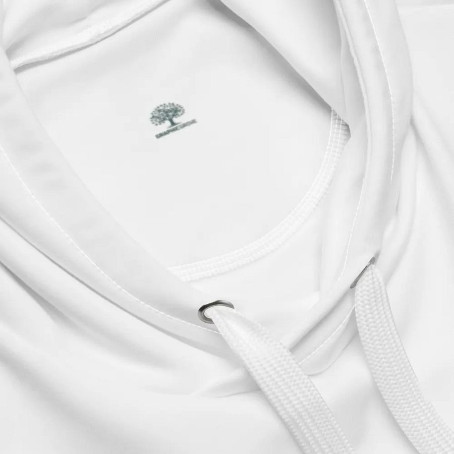 Graphic Grove Unisex Recycled Hoodie with Tree Design - White product image (4)