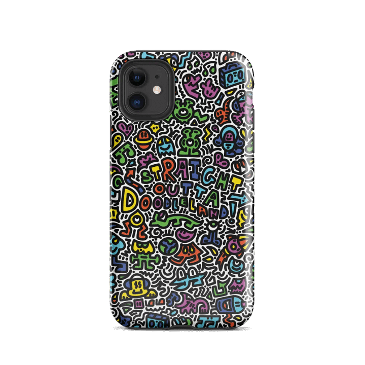 'Straight Outta Doodleland' Phone Case product image (47)