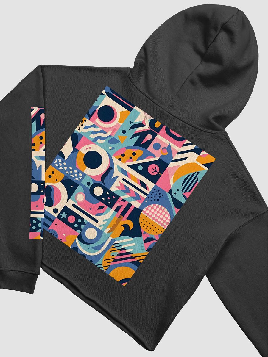 Funky Fusion: Cutout Collage: Crop Hoodie product image (4)