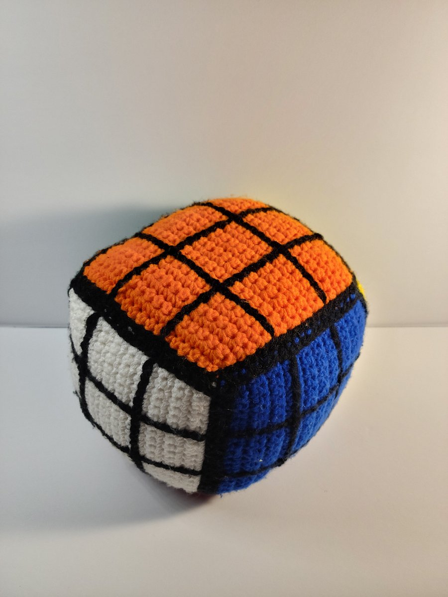 Handmade Amigurumi Cube Stuffed Animal/Pillow product image (2)