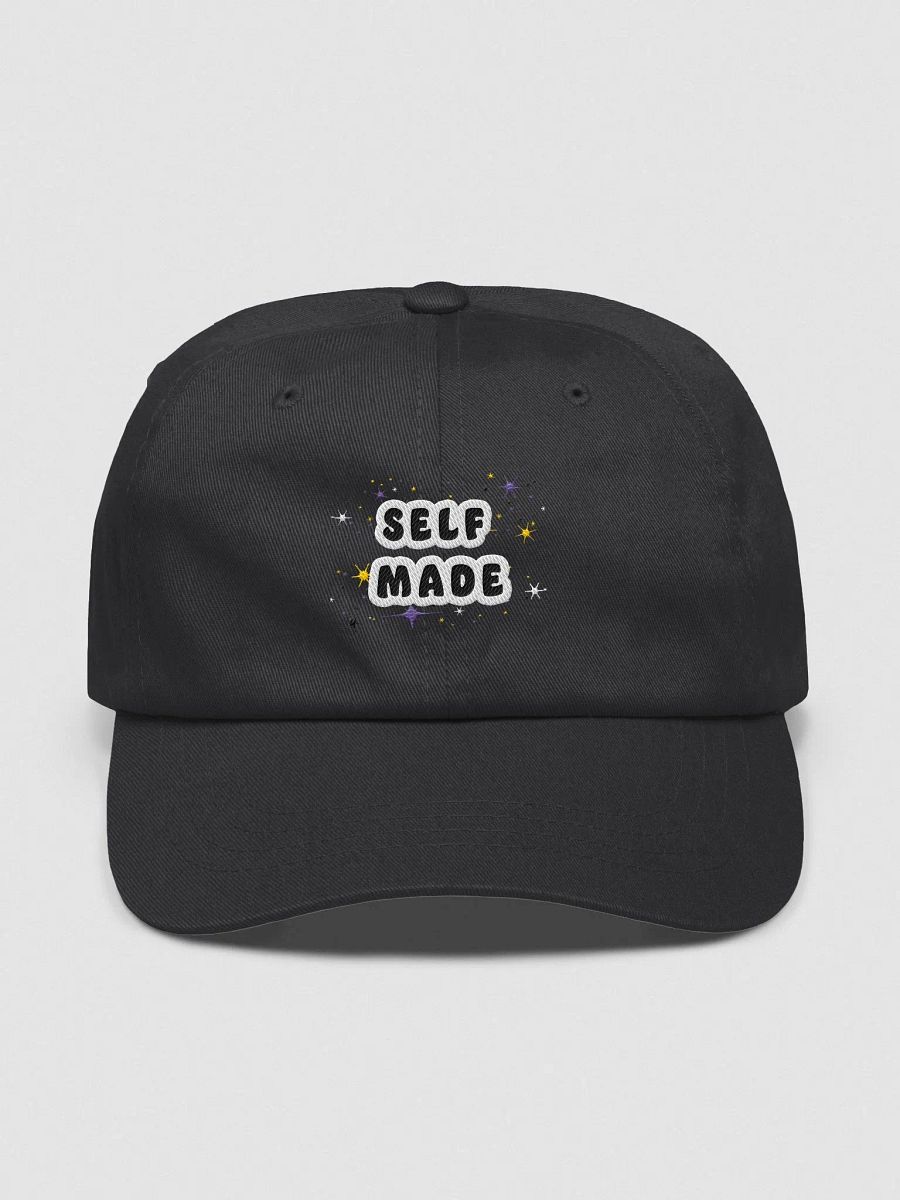 Self-Made (Nonbinary Version) embroidered Hat product image (1)