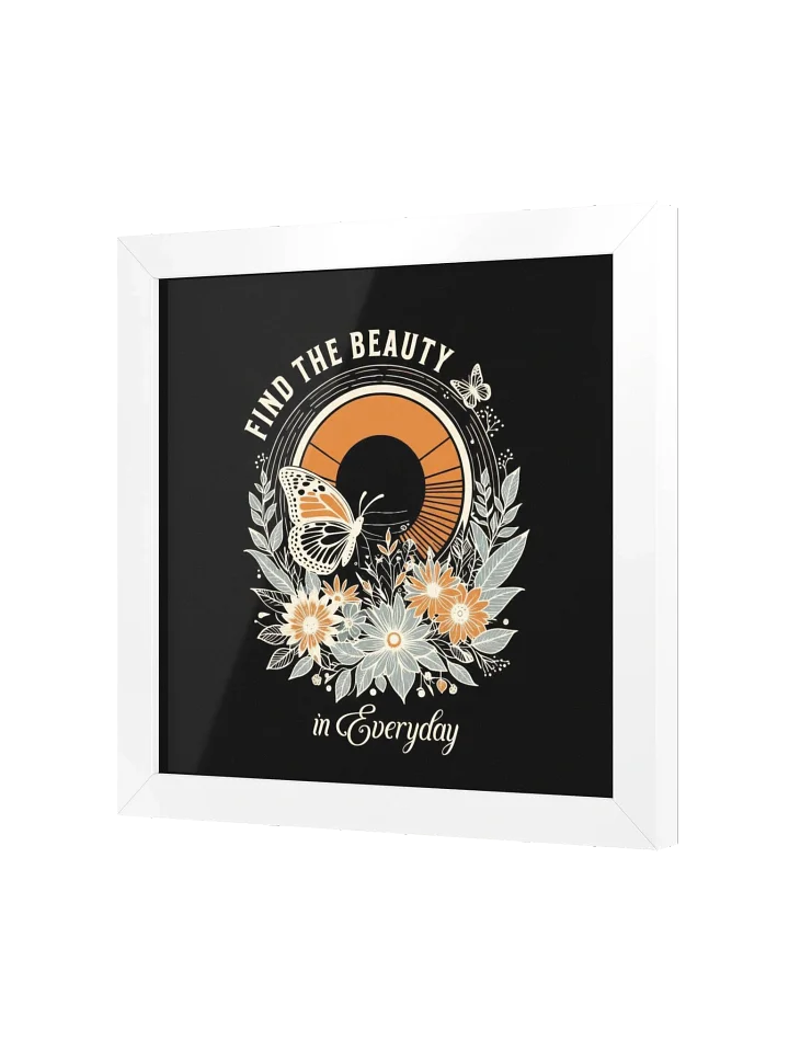 Sunlit Serenity Framed Poster product image (7)