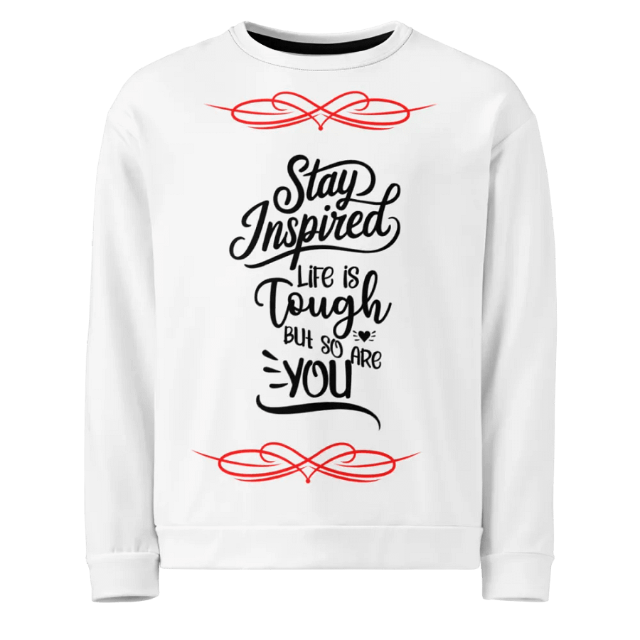 Red Ornate Unisex Sweatshirt product image (1)