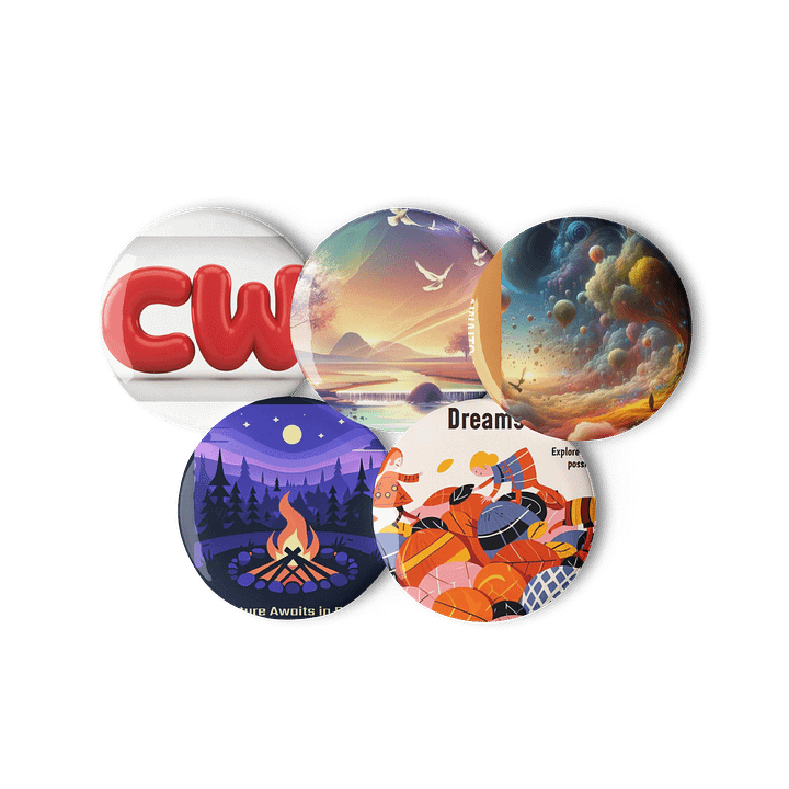 Be a Dreamer Pin Button Set product image (3)