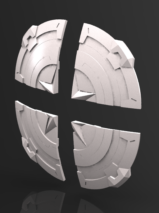 3D File - Captain America Shield from 'Marvel Rivals' product image (4)