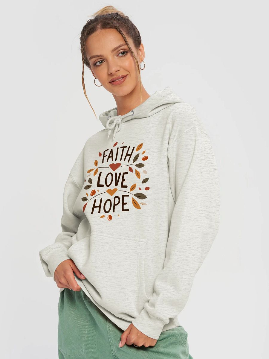 Faith, Love, Hope Hoodie product image (3)