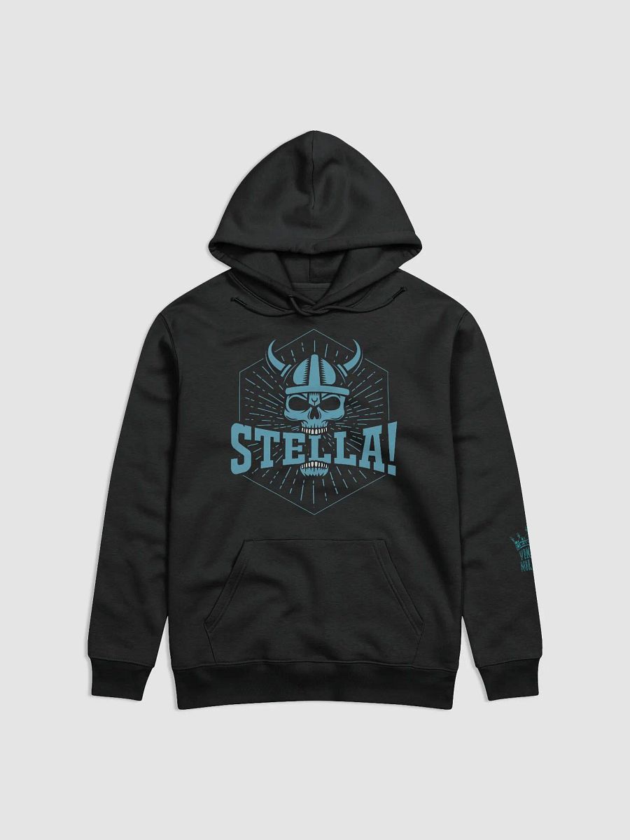 STELLA! (Blue) Hoodie - Black product image (1)