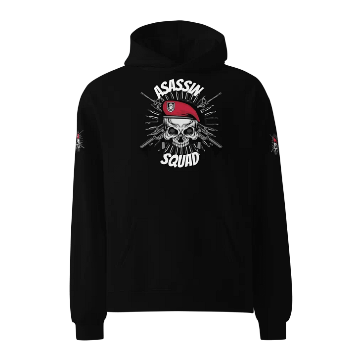 Rebellious Skull Graphic Oversized Hoodie product image (1)