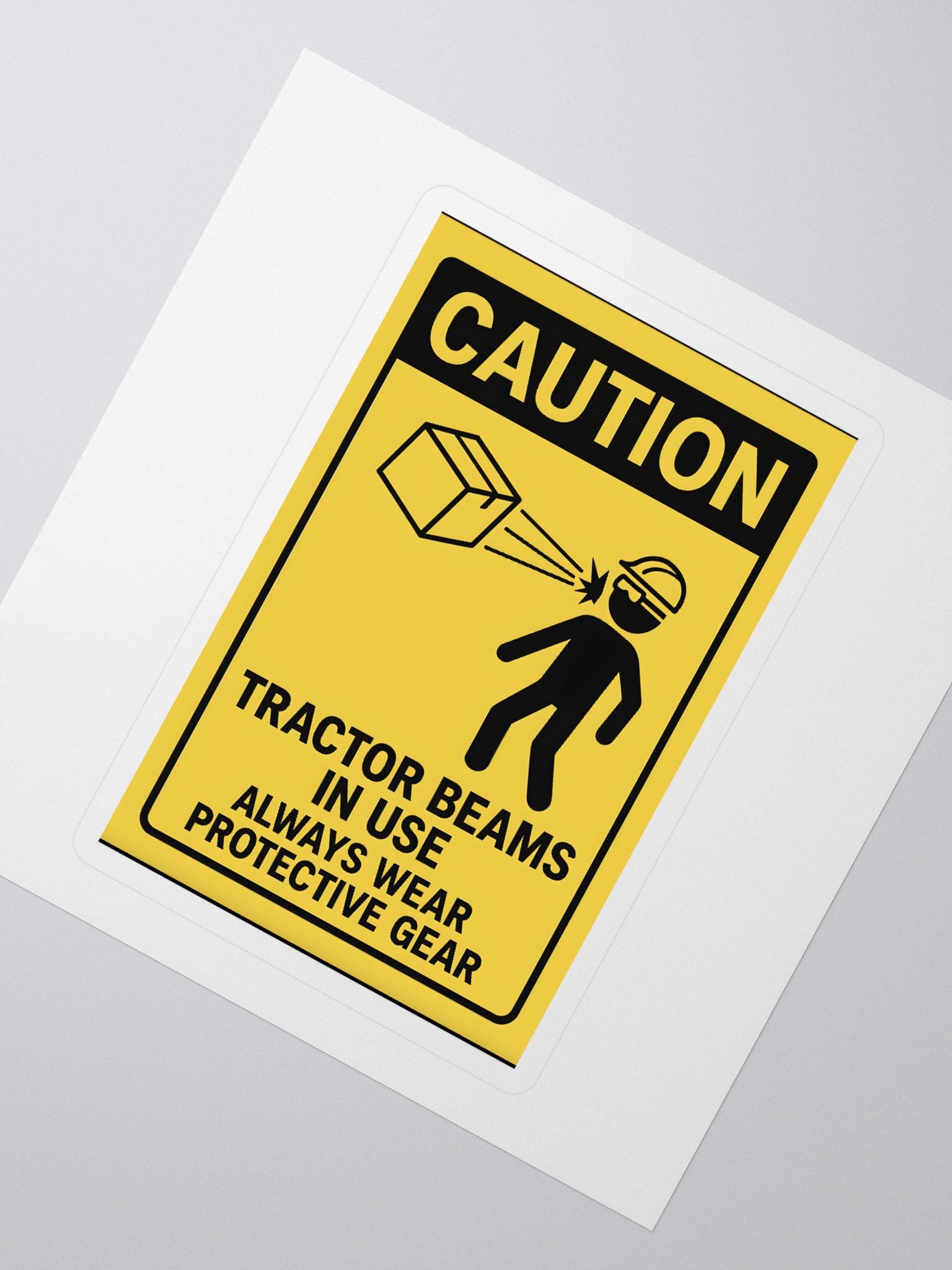 Tractor Beams in use Stickers product image (2)