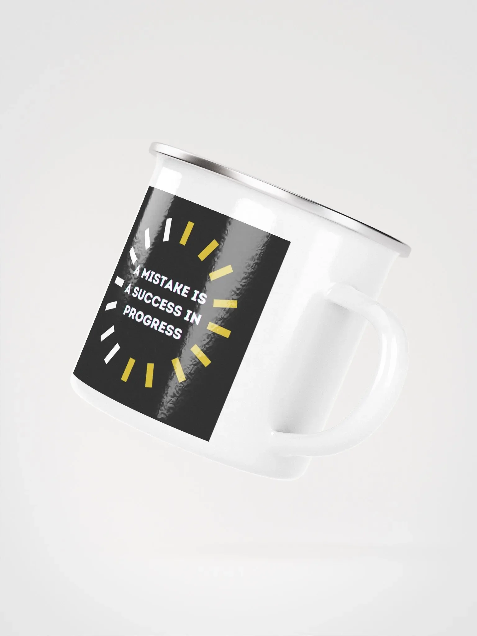 Mistake to Success Enamel Mug product image (3)