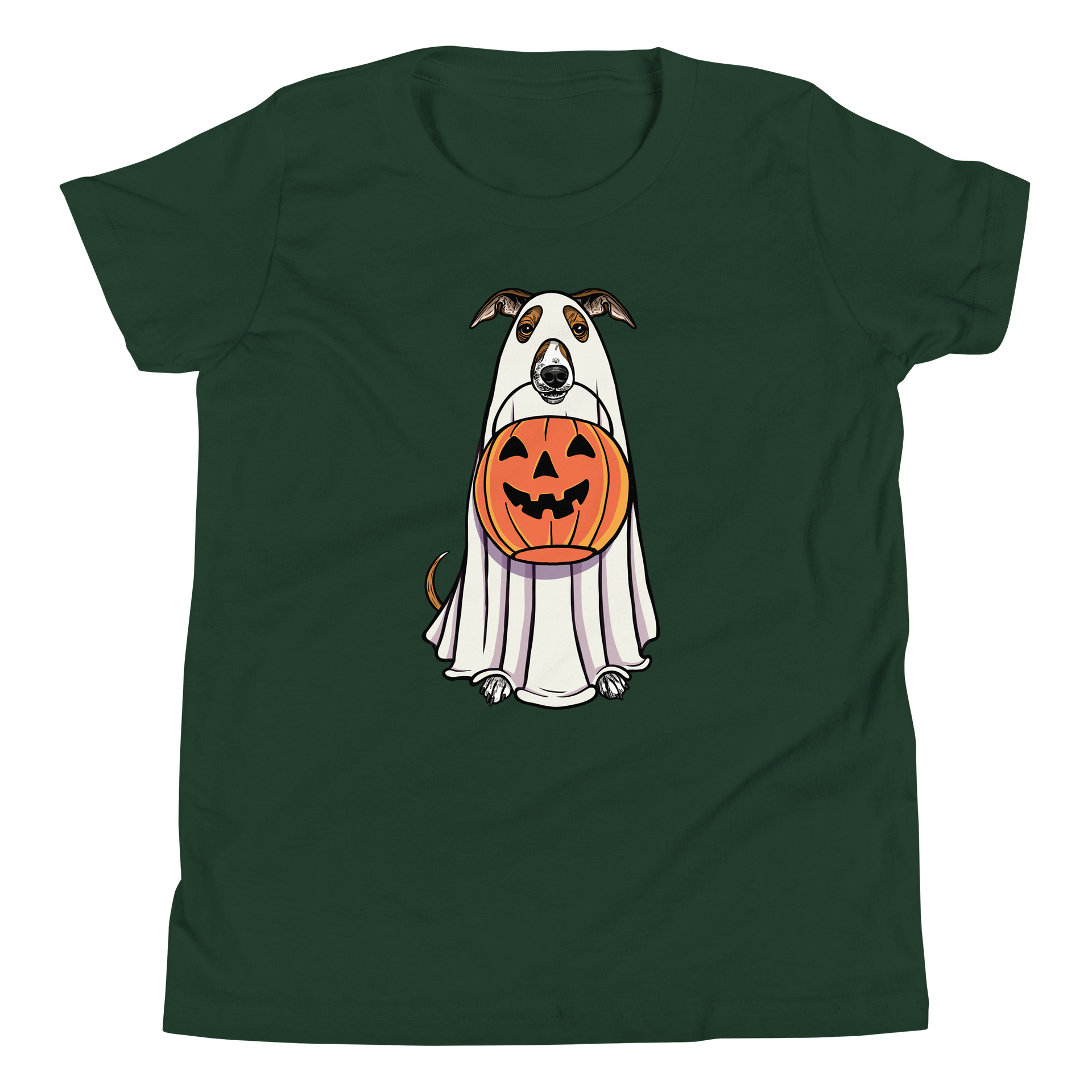 Halloween Italian Greyhound(Sable) Youth T-Shirt product image (5)