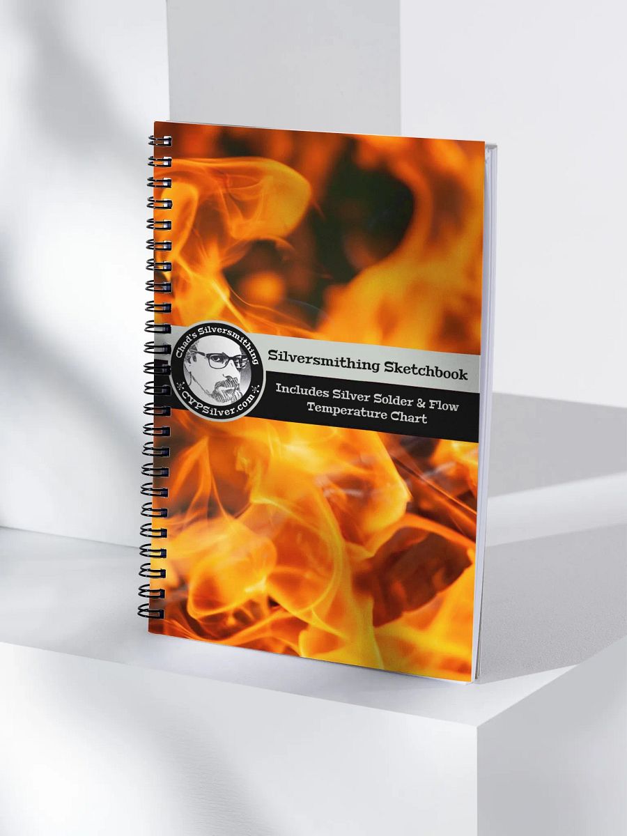 Design Notebook with Silver Solder Flow Temps product image (4)