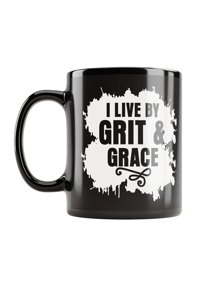 Grit & Grace Black Mug product image (1)