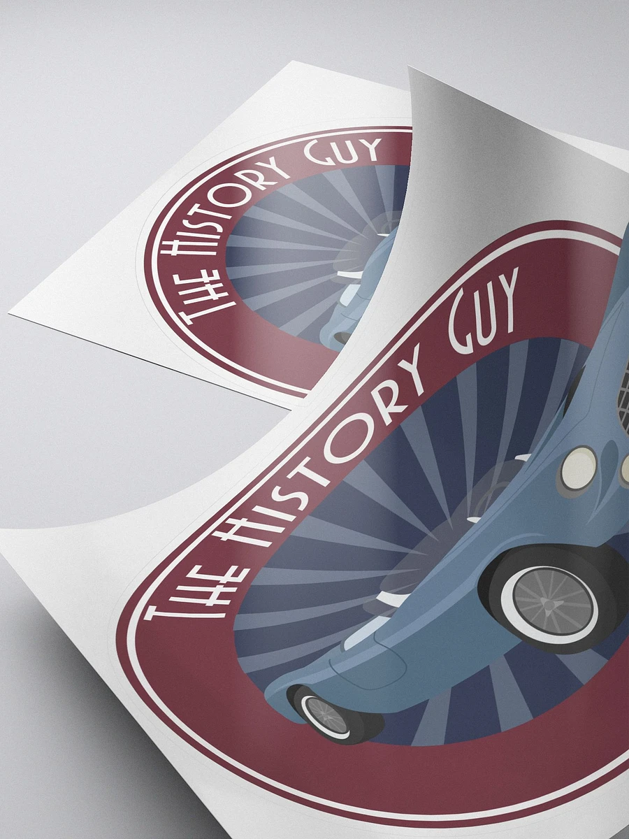 History Car Sticker product image (2)