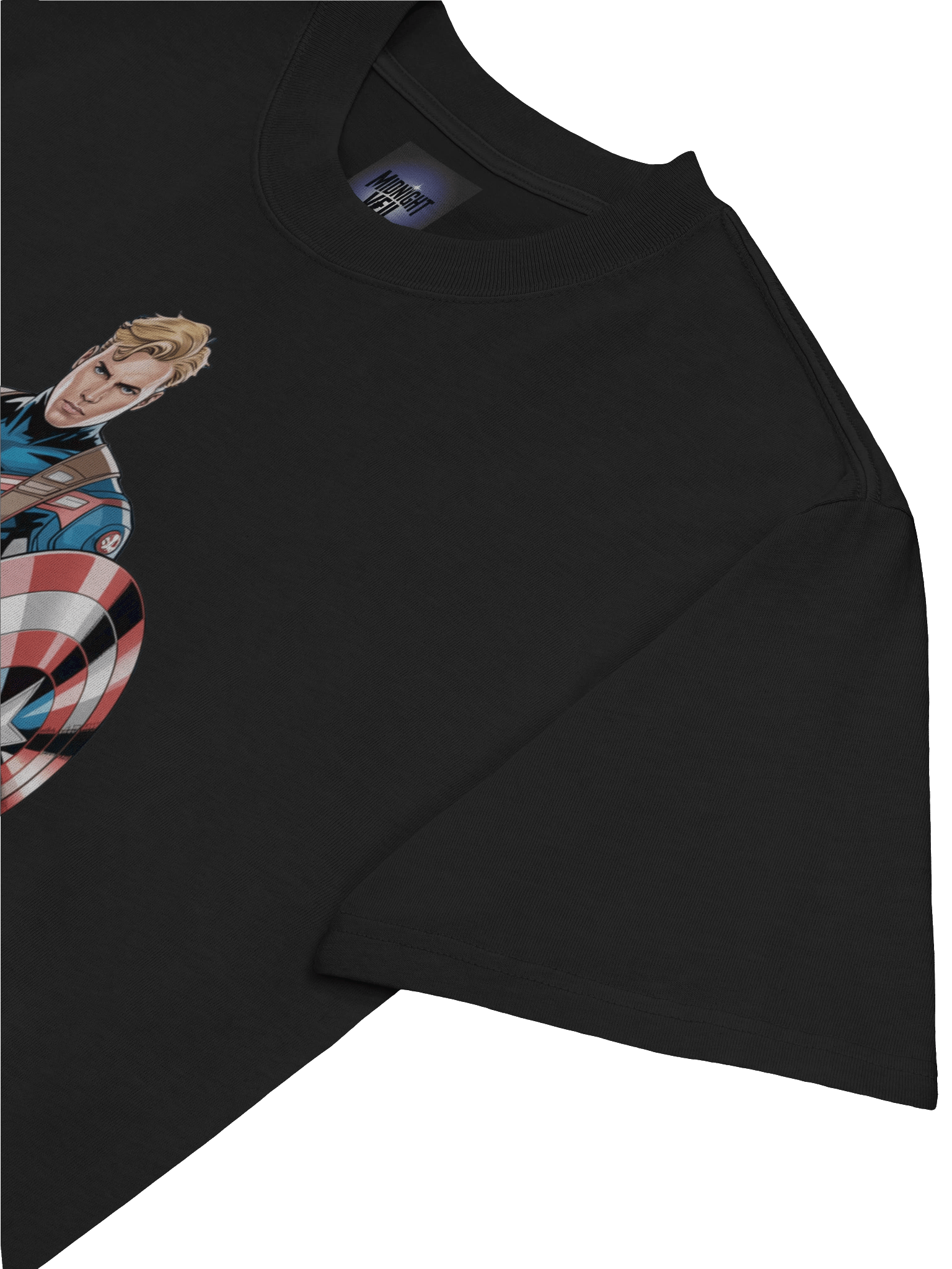 Eclipse Bastion: Captain America Faded Fortress Oversized T-Shirt product image (7)