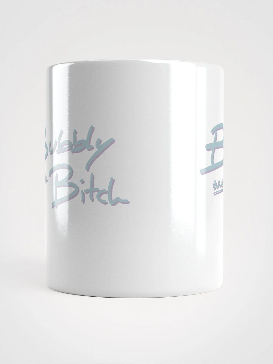 Bubbly and a B*tch (cotton candy shadow design) mug product image (9)