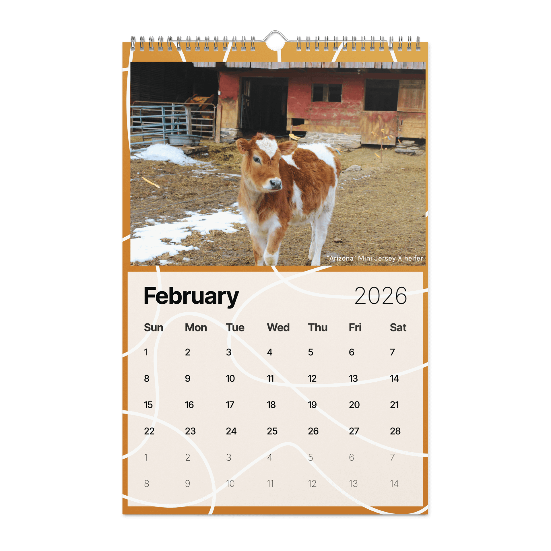 Muddy Toes Farm 2026 Country Life Calendar product image (5)
