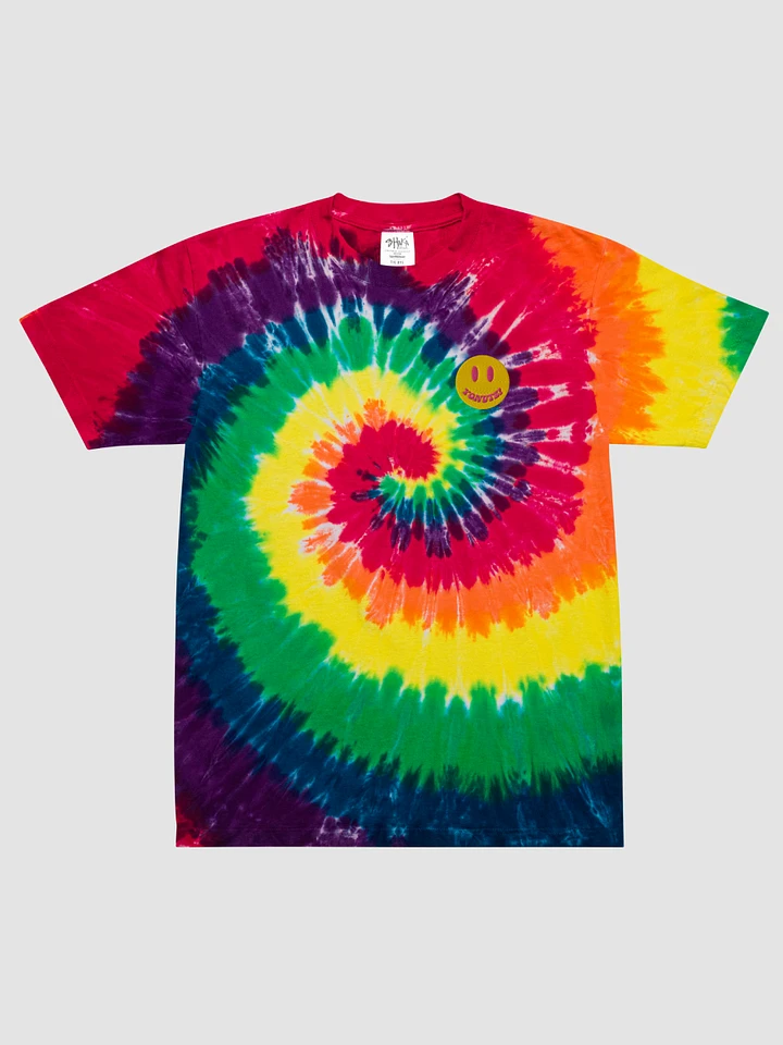 Tie-Dye Embroidered Smiley (Rainbow) product image (1)