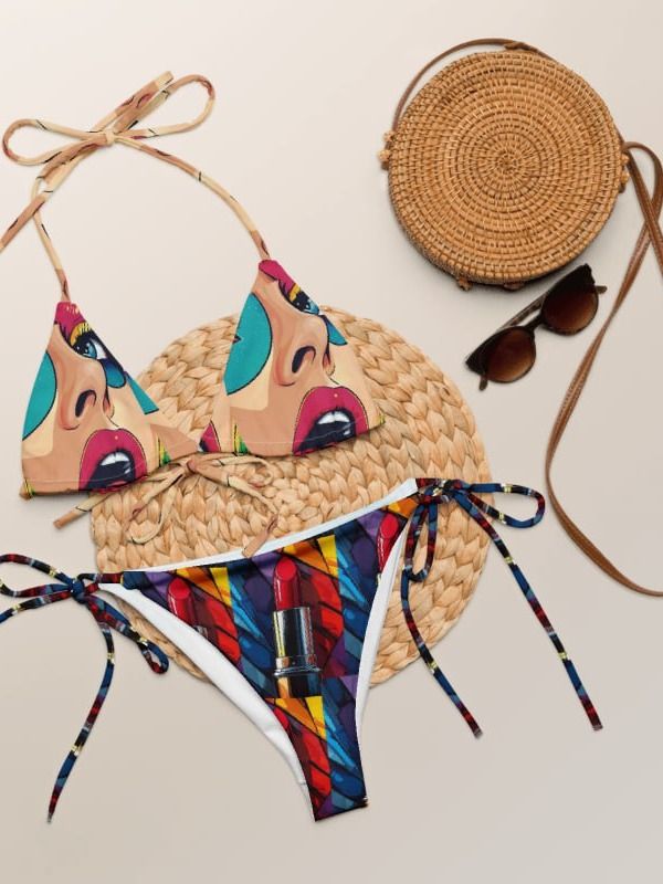 💖 Mackup Fam Beauty Beach Bikini – Sustainable, Stylish & Versatile! 🌊 product image (3)