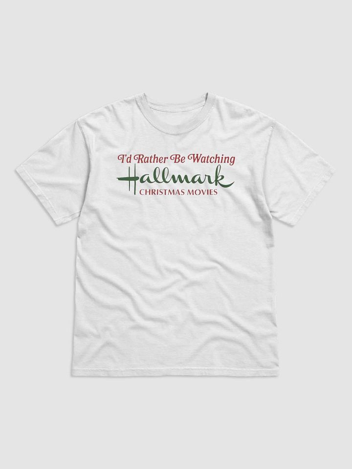 I’d Rather Be Watching Hallmark Christmas Movies Shirt product image (2)