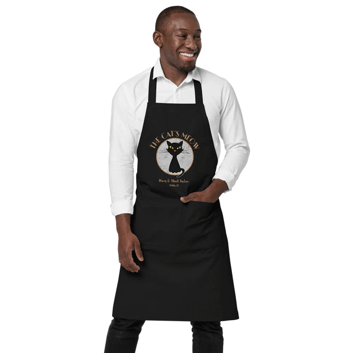 The Cat's Meow Salon Cotton Twill Apron product image (1)