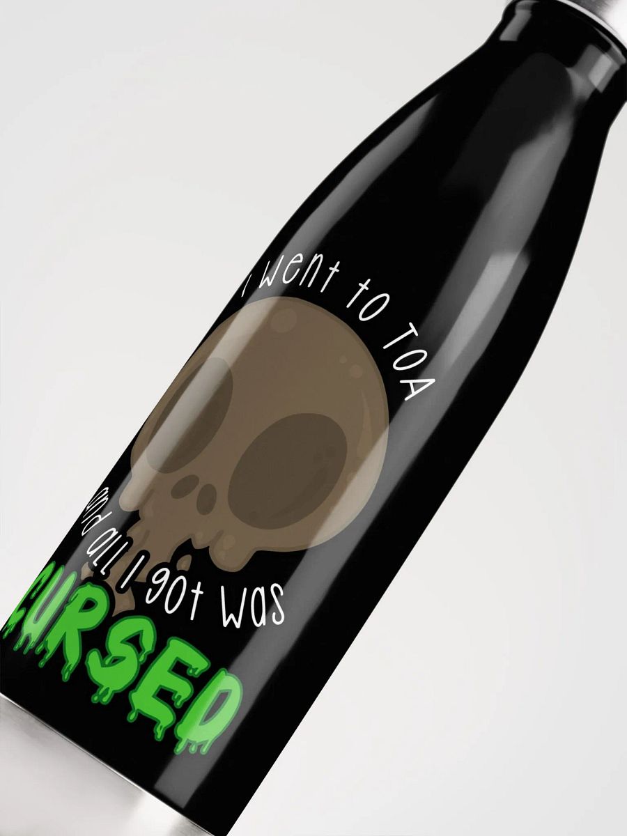 All I Got Was Cursed - Warrior - Water Bottle [Stainless Steel] product image (5)