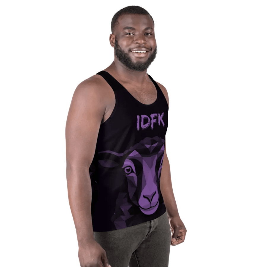 IDFK Black Sheep Full Purple Tank Top product image (8)