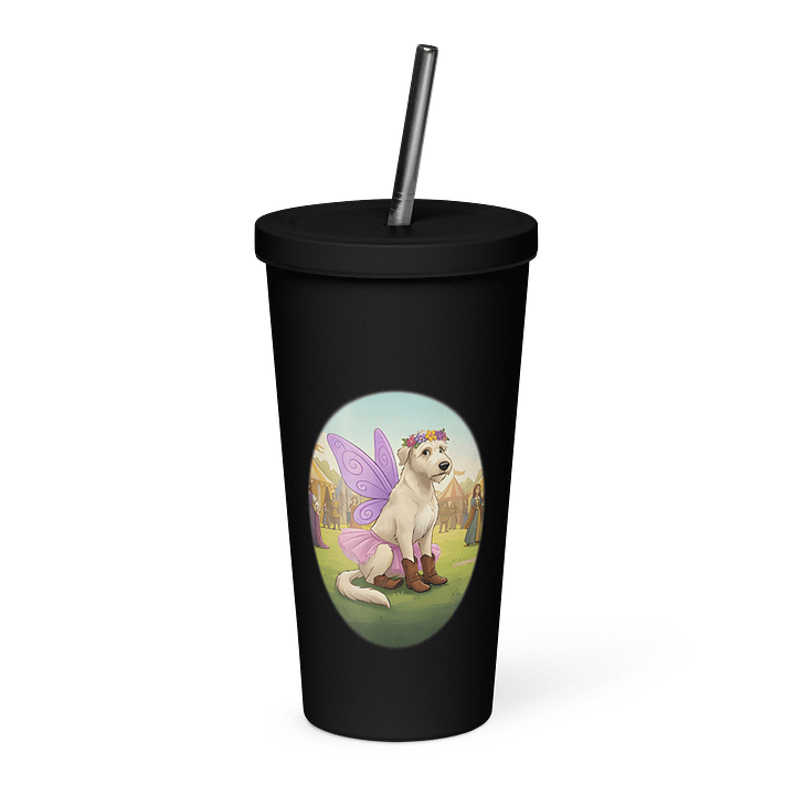 20 oz Stainless Steel Tumbler — Grainne the Great: Fairy Cowgirl Extraordinaire! Edition product image (1)