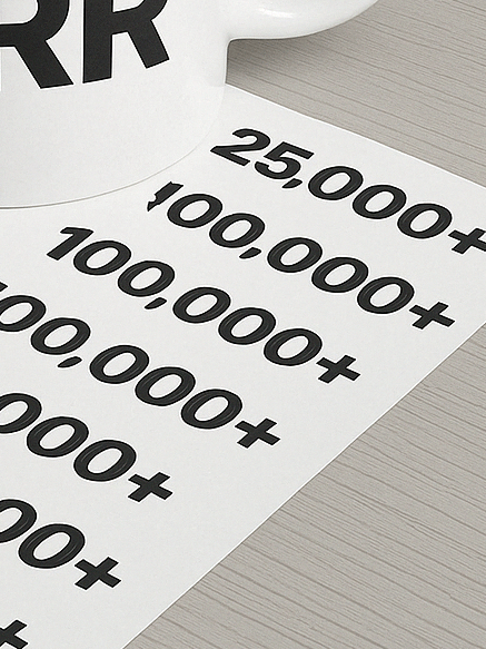 MRR mug stickers (without mug) - 100% vinyl product image (1)