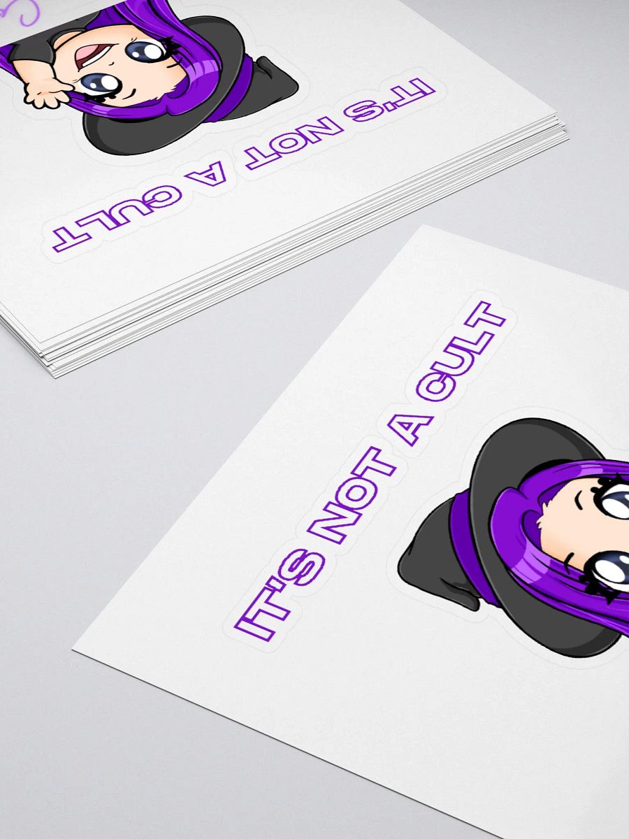 Not A Cult, Cover Sticker product image (4)