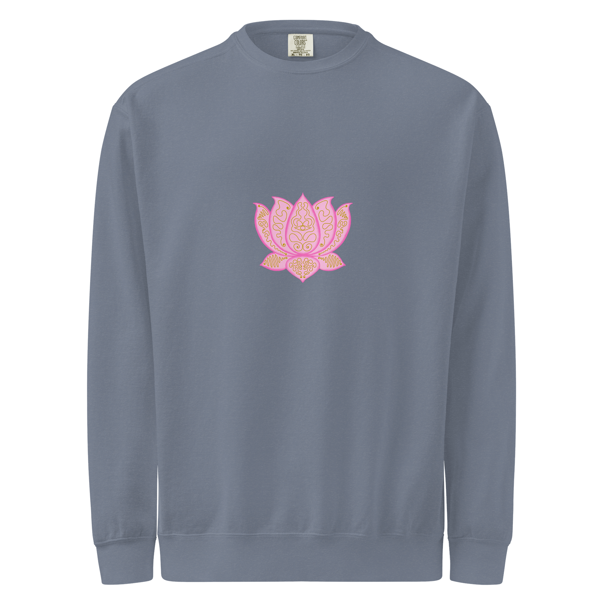 Lotus Bloom Golden Ornament Sweatshirt product image (1)