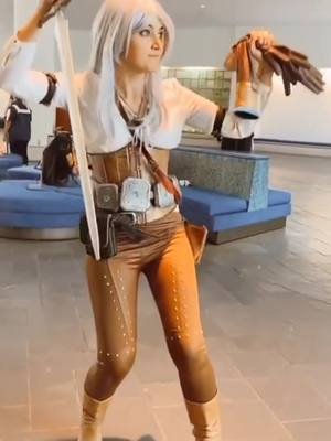 I am a delight. almost as much as this audio. which is now my formal theme song. #leahroseftw #cosplay #silly #dance #dancechallenge #ciri #witcher #witchercosplay #ciricosplay #comiccon 