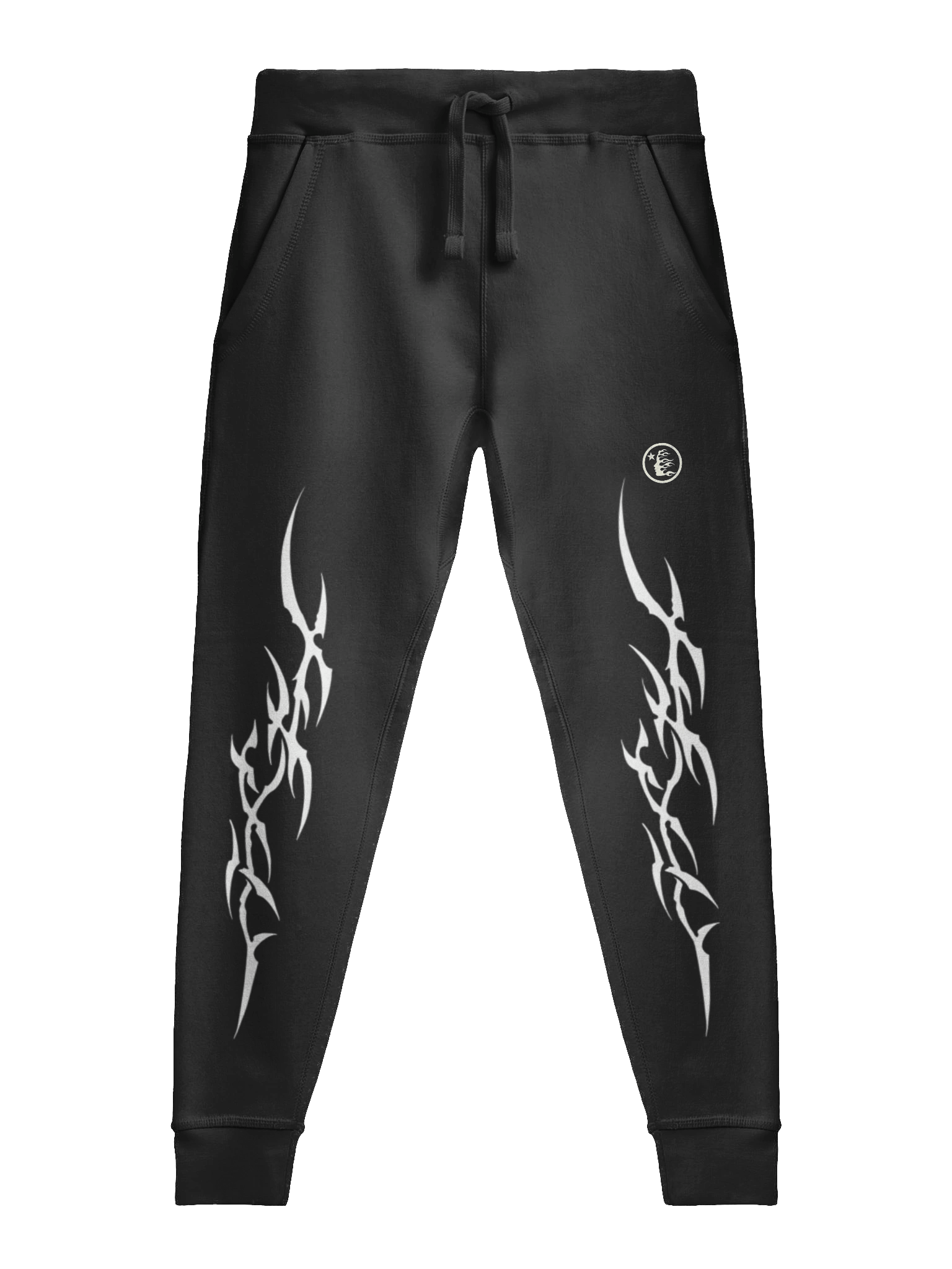 Hellstar Flame Flare Sweatpants Black product image (1)