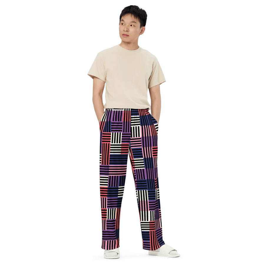 BUIII Minimalism: Amethyst Dawn Wide-Leg Pants product image (6)