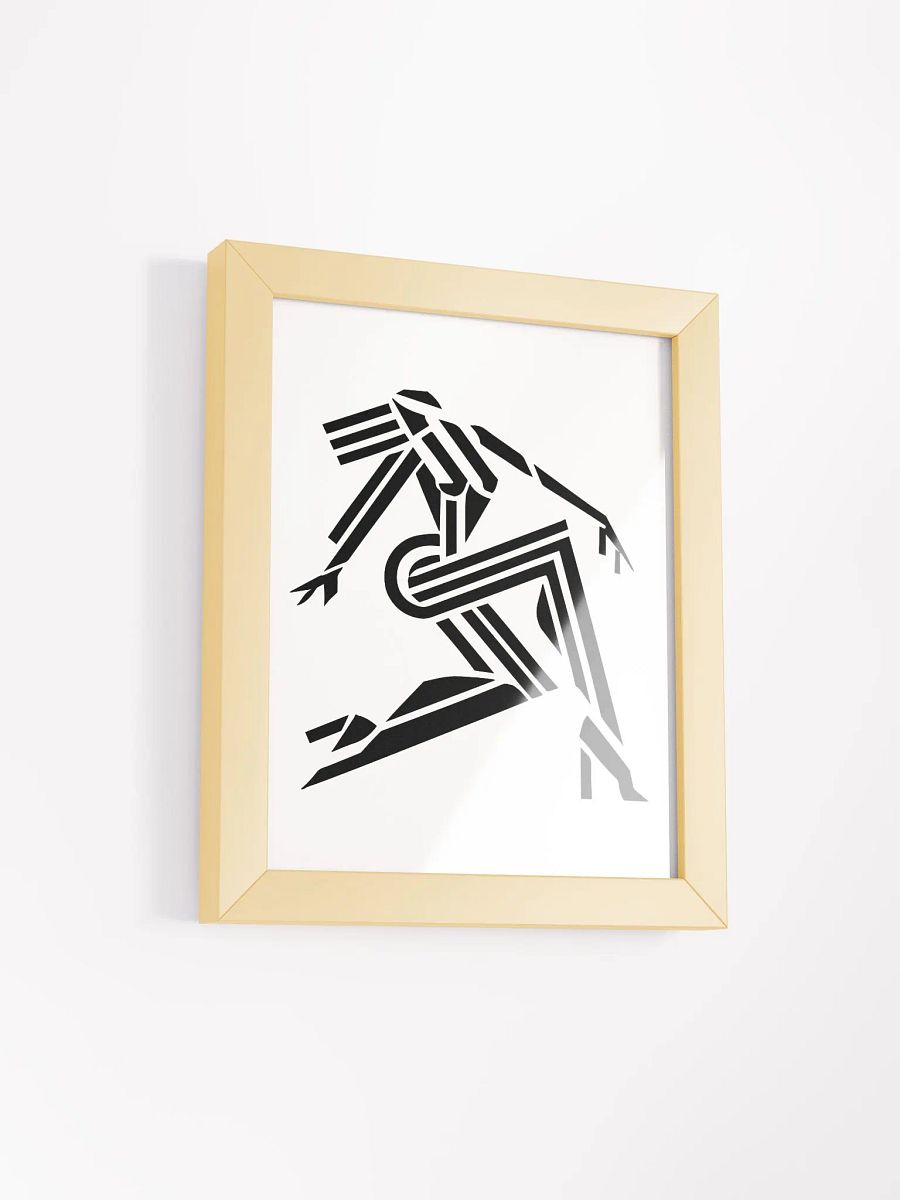 Cecilia – Heavenly Lily Picture series Gometric WomenFramed Art Print product image (33)