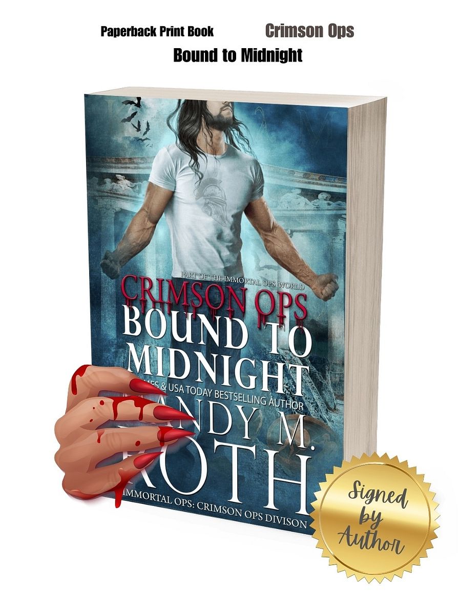 Bound to Midnight Signed Paperback Print Book product image (1)