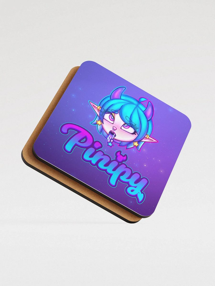 Pinipy Graphic Glossed Cork Coaster product image (2)