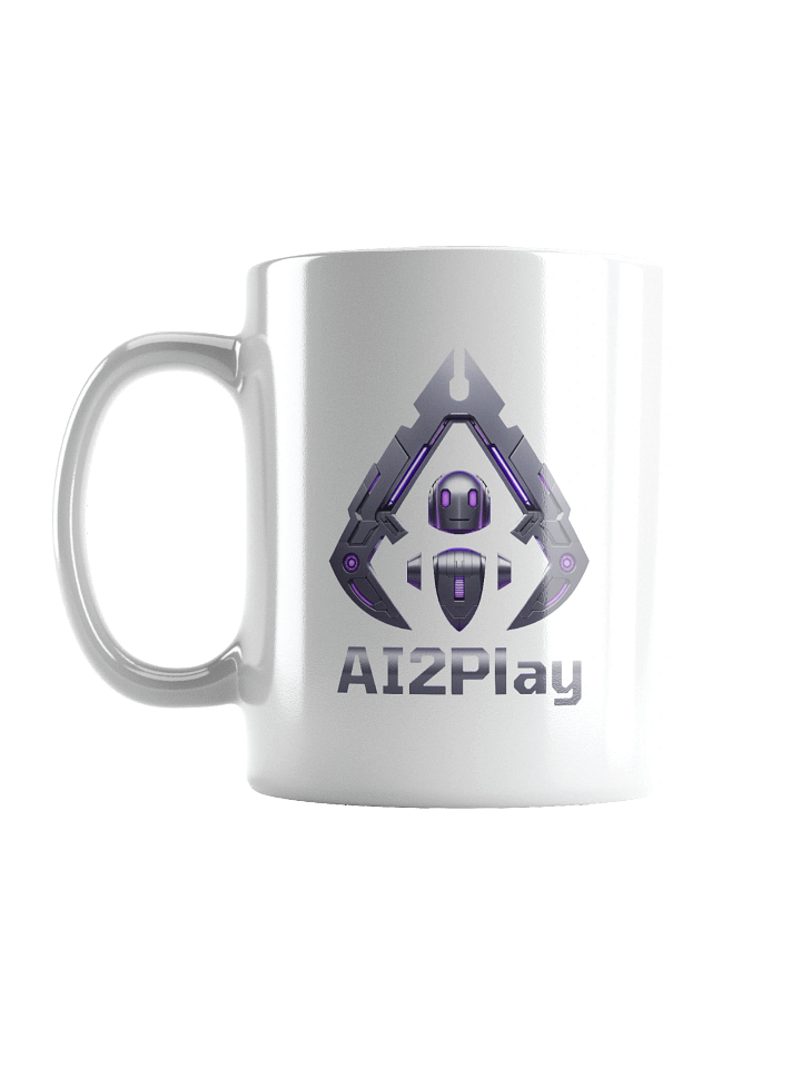 AI2Play White Glossy Mug product image (2)